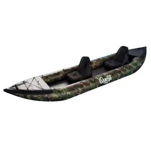 SereneLife 2-Person Inflatable Kayak Set w/Aluminum Oars & High Output Air - Picture 1 of 7