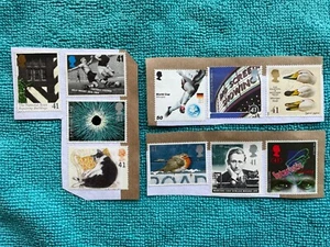 UK GB Picture Stamps 10 Design Bundle Excellent From 1995 onwards - SEE PHOTOS - Picture 1 of 11