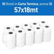 10 Rotoli in Carta Termica 57x18 mt | SPEDIZIONE GRATUITA IN ITALIA!