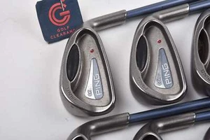 Ladies Ping G2 Irons / 7-SW+UW / Ladies Flex Ping Shafts / Missing Weights - Picture 1 of 7