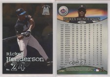1999 Skybox Molten Metal Rickey Henderson #93 HOF