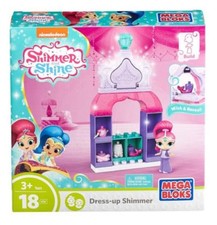mega bloks shimmer and shine genie market