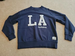 Herren Sweatshirt blau Gr. S The Stronghold Venice California LA Raised Graphic - Bild 1 von 7