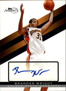 2008-09 Topps Signatures Basketball Autograph #TSA-BW Brandan Wright AUTO /3645