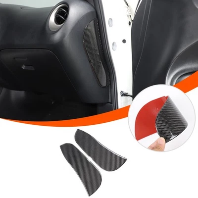 Almofada de porta - Modelo de painel fibra de carbono macia 2 peças para Nissan Juke 2011-2019 - Imagem 1 de 4