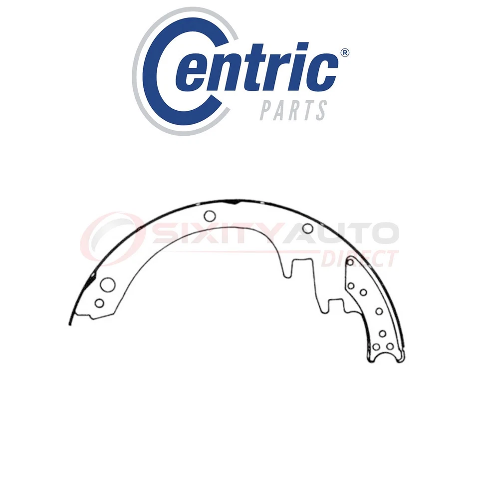 Centric Drum Brake Shoes for 1959 Chevrolet 3F 3.8L 4.6L L6 V8 - Kit Set af Foto 1 de 4