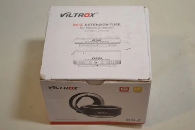 Adaptador de lente tubo extensão foco automático VILTROX DG-Z para montagem Nikon Z - Imagem 1 de 4