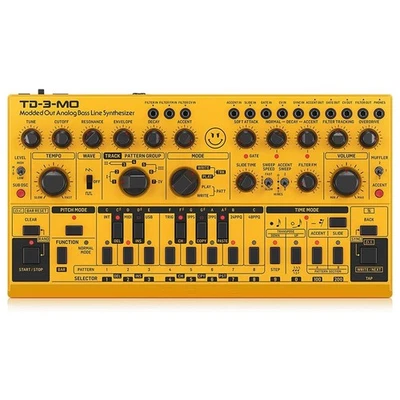Behringer Analog Bassline Synthesizer Modded Out Model USB/DIN MIDI Compatible V - Image 1 of 4
