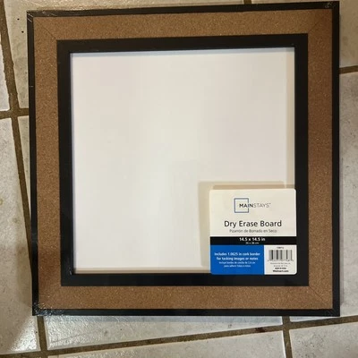 Mainstays Dry Erase/Cork Board Combination - 14.5" X 14.5" - Image 1 of 2