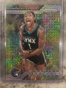 2024 Prizm WNBA Fractal Diamond Miller #2 Mojo Prizm /25 Minnesota Lynx - Picture 1 of 2