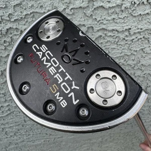 Scotty Cameron Futura 5MB 35" Putter Mazo Nuevo Empuñadura - Imagen 1 de 10