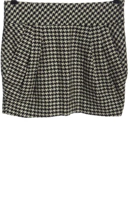 CLUB MONACO Minirock Damen Rock Gr. DE 36 schwarz-weiß Casual-Look - Bild 1 von 4