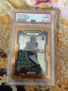 2023 Panini Prizm - Rookies Zay Flowers #307 Lazer Prizm (RC) - Picture 1 of 1