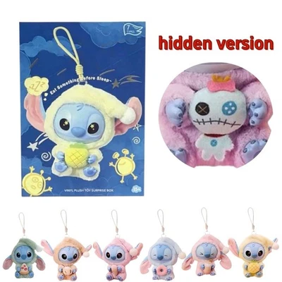 Miniso Stitch Eat Something Before Sleep Series Vinyl Figure Blind Box Authentic - Image 1 of 4