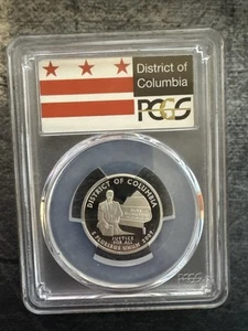 2009-S PCGS PR69DCAM District Of Columbia Quarter! 90% Silver!!! - Picture 1 of 2