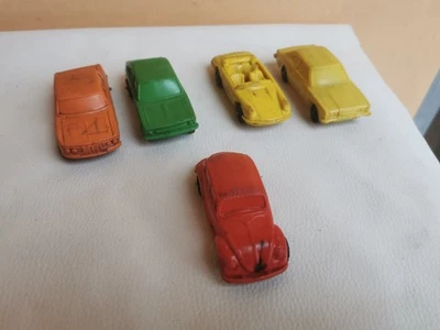 stelco 5 modelli in plastica dura vinile scala 1/43 Germany ford vw porsche - Immagine 1 di 4
