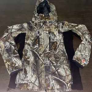 Gamehide Giacca mimetica soft shell con cappuccio Hyperhide mimetica break up mimetica, taglia L - Foto 1 di 5