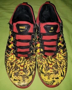 Nike ID Bruce Lee 21 Men's 12.5 Lace Athletic Sports Shoes Sneakers - Picture 1 of 23