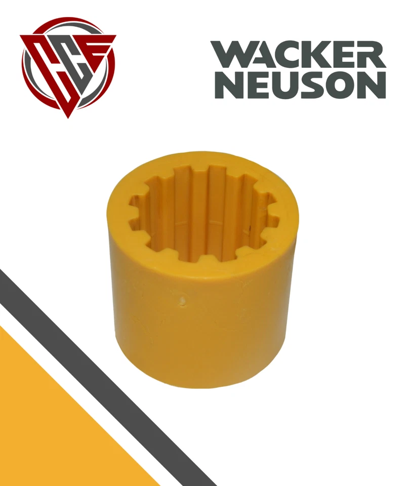 Wacker OEM RD880, RD11, RD12-90, RD16-100 Flexible Coupler Sleeve 5000178336 - Image 1 of 1
