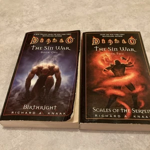 Diablo: The Sin War Book One And Book Two Lot - Picture 1 of 6