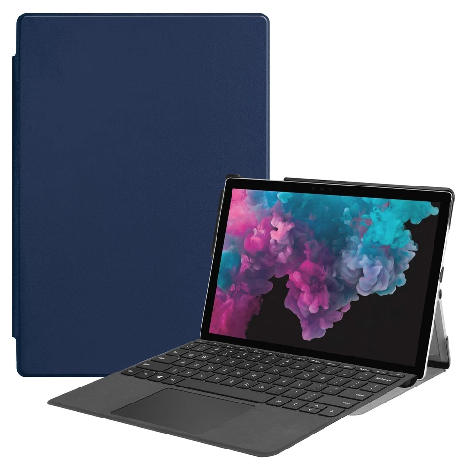 Funda para Microsoft Surface Pro 7 6 5 4 12.3" Película Protectora Tablet Cubierta Foto 1 de 4
