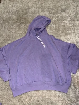 Sudadera con capucha polar púrpura Polo Ralph Lauren talla grande corta para mujer $138 Foto 1 de 4