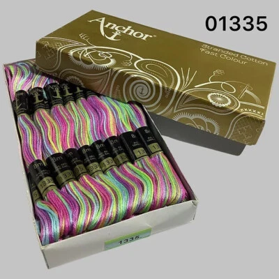 Anchor Threads Stranded Cotton Thread Floss Cross Stitch Embroidery Shade 1335 - Image 1 of 3