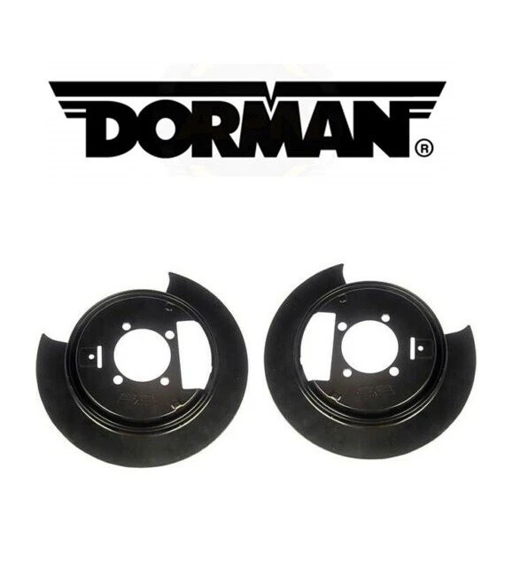 924-209 Dorman Set of 2 Brake Backing Plates Rear New for Chevy Olds S10 Pair - Image 1 of 1