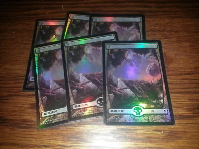 MTG 1x Zendikar common land FOIL Japanese LP Swamp #241 ships w/ tracking - Image 1 of 2