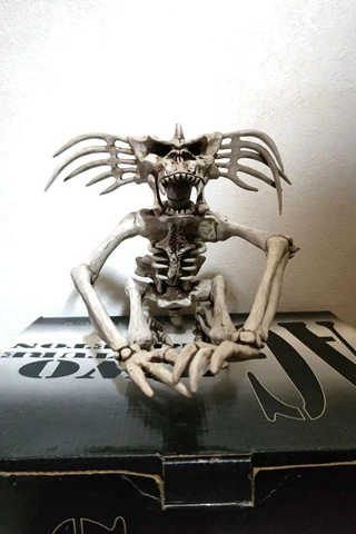 Ag Two Creature Skeleton Gremlin Figure Cover