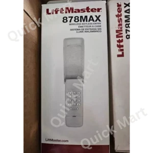 LiftMaster 878MAX Garage Door Keypad Wireless and Keyless Entry System - Picture 1 of 4