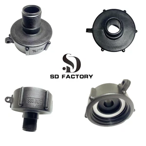 275 330 IBC TOTE TANK DRAIN ADAPTER 2" COARSE THREAD X GARDEN HOSE ADAPTER - Picture 1 of 4