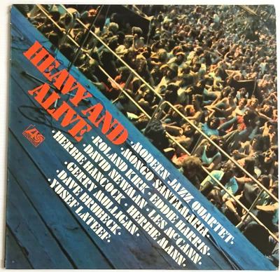 Heavy And Alive - Jazz Vinyl LP Compilation - Herbie Hancock, Mann, Yusef Lateef - Image 1 of 4