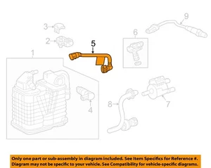 GM OEM 12-19 CTS Emission System Emission Components-Canister Hose 23150671 - Bild 1 von 2