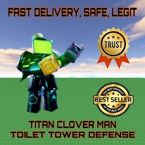 Titan Clover Man | Toilet Tower Defense | TTD | The Cheapest and Fast - Picture 1 of 1