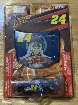 2009 Jeff Gordon 1/64 Winners Circle #24 NASCAR Speed Racer W/ Hood - Image 1 of 4