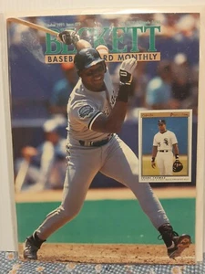 FRANK THOMAS OCTOBER 1991 BECKETT Baseball Magazine #79 MINT WHITE SOX - Picture 1 of 5
