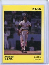 Moises Alou Rookie Card 1989 Star Minor League #93 Salem Buccaneers