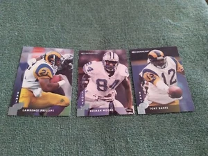 Lot of (18) 1997 Donruss Football Jim Everett/Herman Moore EX-Nr Mt - Picture 1 of 12