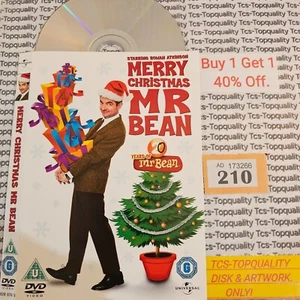 Merry Christmas mr bean DVD disc and artwork only. Save £s. Eco. - Picture 1 of 1