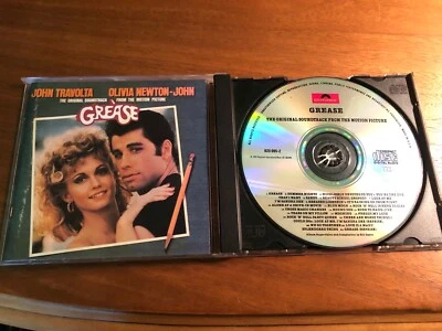 GREASE Original Soundtrack CD 1978 Polydor Records Olivia Newton John MORE LOOK - Image 1 of 4