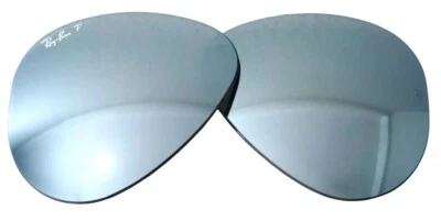 Ray Ban RB3025 RB3138 RB3030 Polarized Silver Mirror Replacement Lenses 58 mm - Image 1 of 4