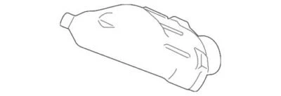 Genuine Ford 2013-2019 MKC Escape Catalytic Converter Heat Shield CV6Z-5E258-A - Image 1 of 2