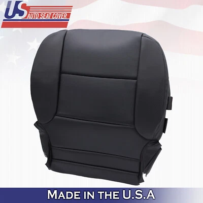 Fits For 2014 2015 2016 GMC Sierra All-Terrain Driver Bottom Leather Cover Black - Image 1 of 4