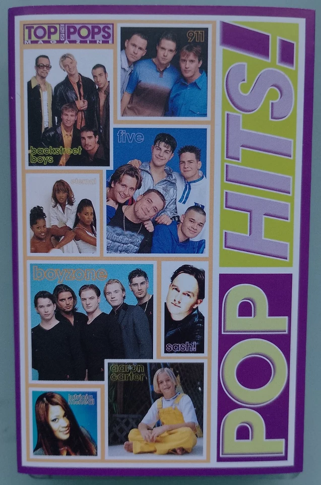 Top Of The Pops - Pop Hits! Volume 8 - BACKSTREET BOYS BOYZONE + Cassette Album - Image 1 of 1