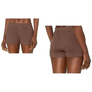 P.J. Salvage Borrowed from the Boys Women’s Lounge/ Pajama Shorts, Cocoa, S - Picture 1 of 11