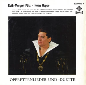 Telefunken SLE-14190 HOPPE PUTZ Songs and Duets LEHAR KALMAN MILLOCKER ZELLER - Imagen 1 de 3