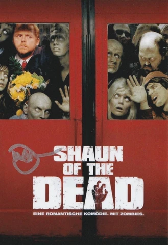 Mark Donovan Hand Signed 6x4 Inch Shaun Of The Dead photo Cover