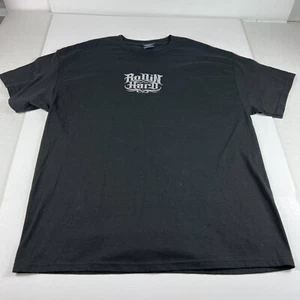 VTG ODM Rollin Hard Shirt Adult Extra Large Black Chevy La Bombita Chicano Tee - Picture 1 of 13