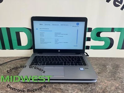 (Lot of 2) HP EliteBook 840 G4 i5-7300U 2.6GHz 8GB 256GB SSD (No Battery) - Image 1 of 4